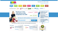 Desktop Screenshot of credit-conso.org